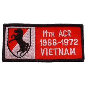 VIETNAM 11TH ACR 1966-1971 PATCH  
