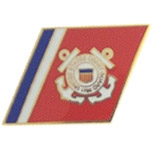 USCG RACING STRIPES PIN  