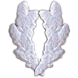 SILVER SCRAMBLED EGGS PATCH  