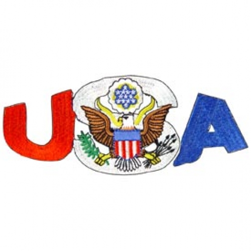 USA W/EAGLE PATCH  