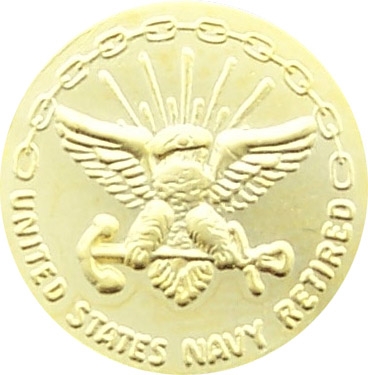 USN RETIRED 30 YEARS PIN  