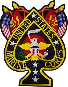 USMC Spade Patch  