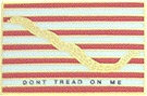 FIRST NAVY JACK FLAG PIN  