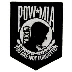 POW BLACK PATCH  