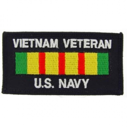 VIETNAM VETERAN US NAVY PATCH  