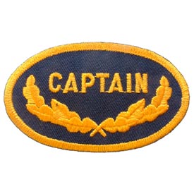CAPTAIN OVAL PATCH  