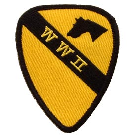 W.W.II FIRST CALVARY PATCH  