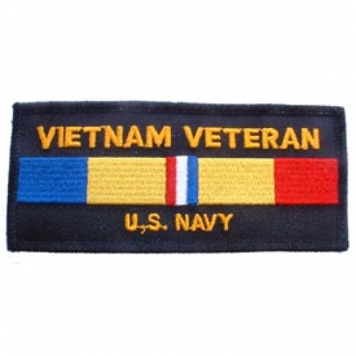VIETNAM VETERAN US NAVY PATCH  