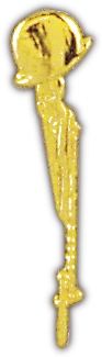 MEMORIAL RIFLE PIN  