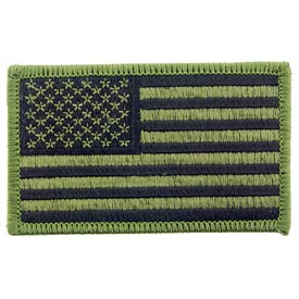 US FLAG SUBDUED LEFT ARM PATCH  