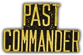 PAST COMMANDER PIN  