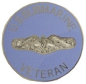 SUBMARINE VETERAN PIN  