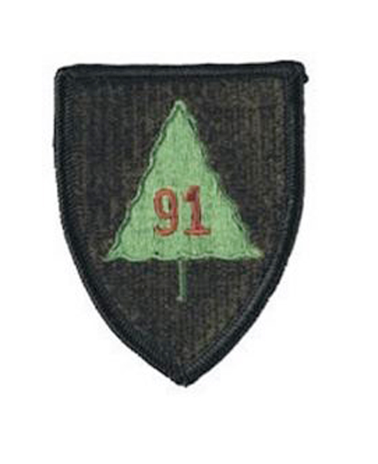 91 INF DIV W/VELCRO  