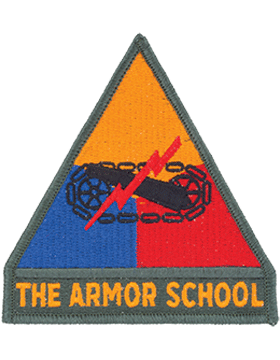 Army Patch Full Color: Armor School