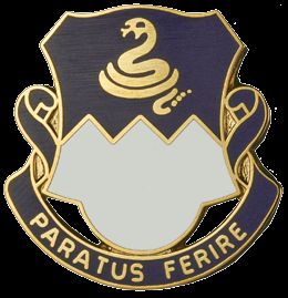 411 REGIMENT  (PARATUS FERIRE)   
