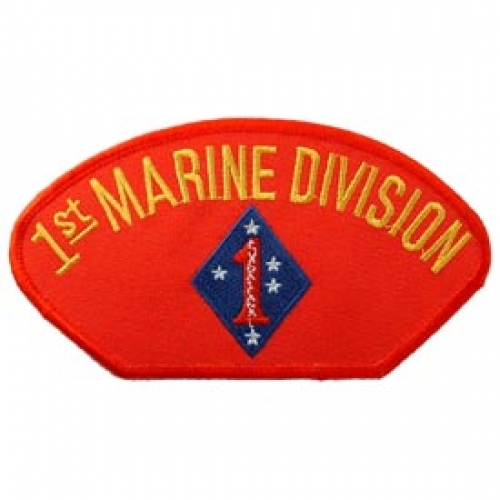 1ST DIVISION HAT PATCH  