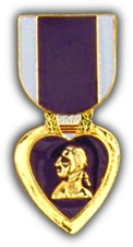PURPLE HEART PIN  