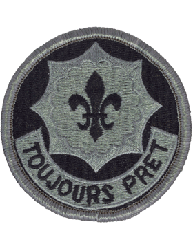 Army ACU Patch: 2nd Armored Cavalry - with Fastener