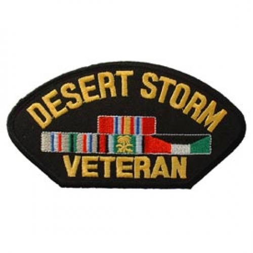 DESERT STORM HAT PATCH  