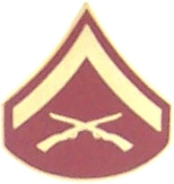 E-3 LANCE CORPORAL PIN  