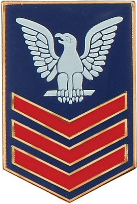 PO1/E-6 PETTY OFFICER 1ST CLASS PIN  