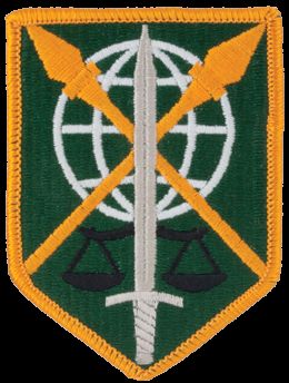 200 MILITARY POLICE CMD WITH HOOK AND LOOP FASTENER