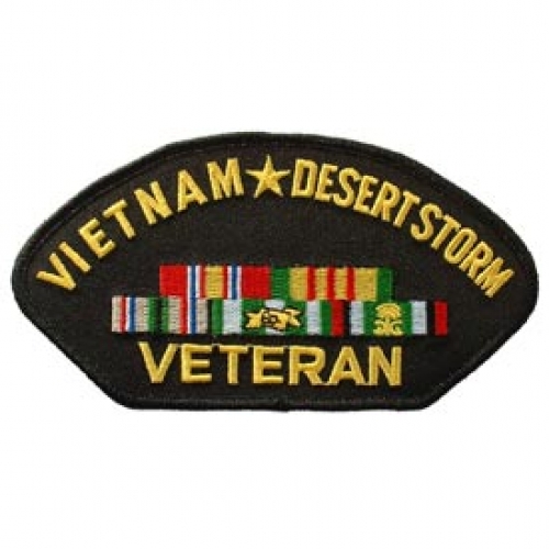 VIETNAM DESERT STORM HAT PATCH  