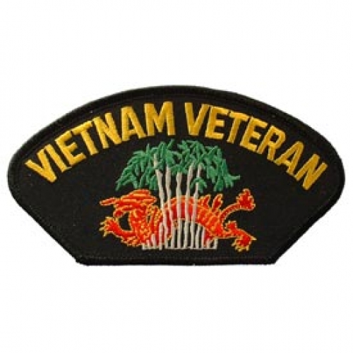 VIETNAM VETERAN HAT PATCH  