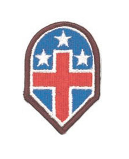 332 MED BDE W/VELCRO  