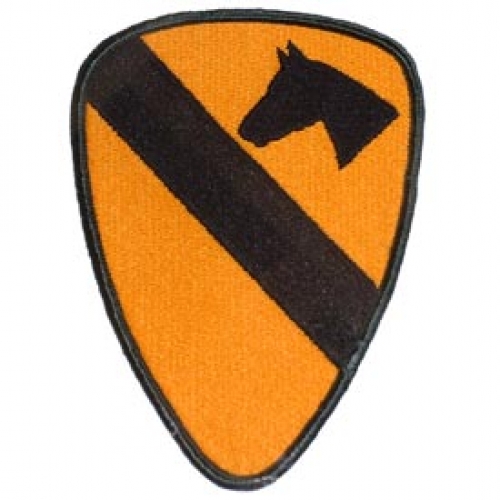 1ST CAVALRY 5 1/4" PATCH  