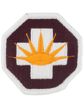Army Patch Full Color: 8th Medical Brigade 