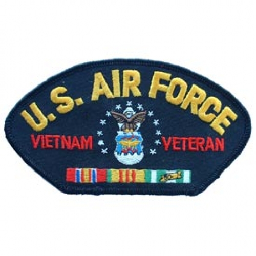 VIETNAM VETERAN US AIR FORCE HAT PATCH  