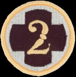 2 MEDICAL BDE WITH HOOK AND LOOP FASTENER