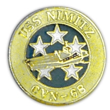 USS NIMITZ PIN  