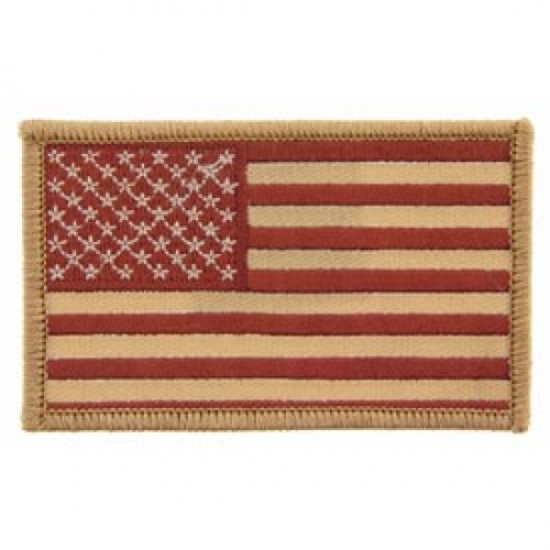 DESERT US FLAG LEFT ARM PATCH  