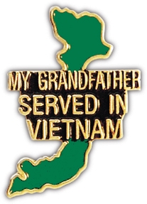 MY GRAND PA SERVED PIN  