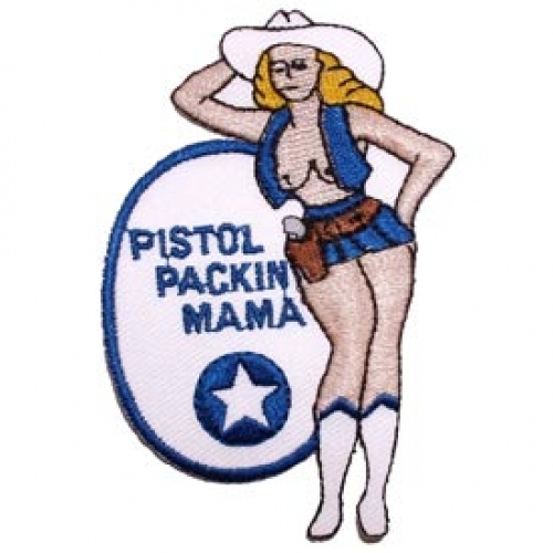PISTOL PACKIN' MOMMA PATCH  