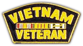 VIETNAM VETERAN PIN  