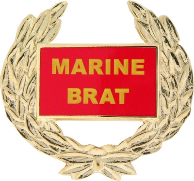 MARINE BRAT PIN  