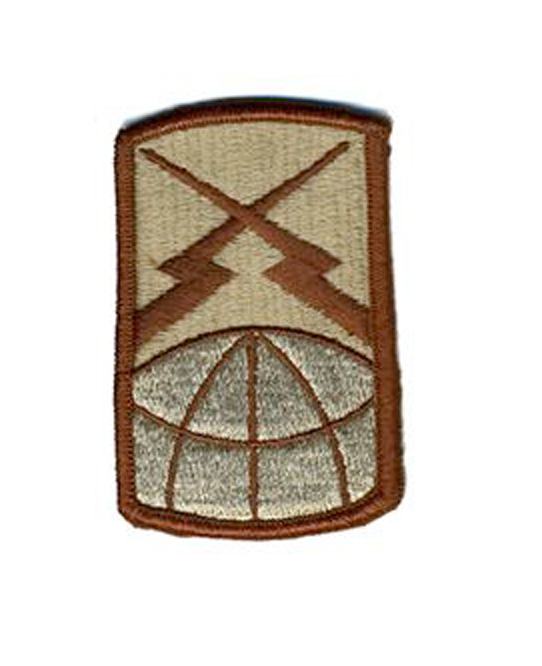 Army Patch: 160th Signal Brigade - Desert Sew on   