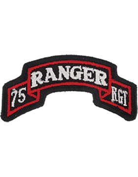 Army Patch Full Color: 75th Ranger Regiment    