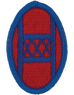 Army Patch Full Color: 30th Infantry Brigade     