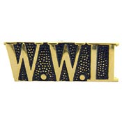 WWII SCRIPT PIN  