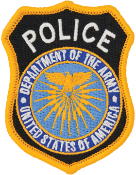 Army Patch Full Color: Department of Army Police   