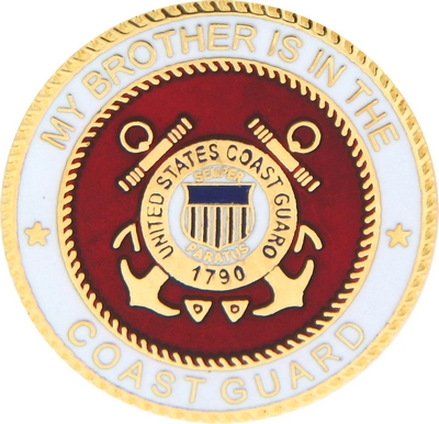 USCG MY BROTHER PIN  