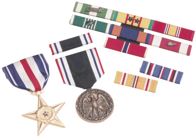 Coast Guard Ribbons and Medals