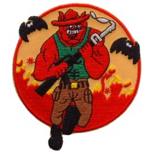 FIGHTING BULLDOG 9" PATCH  
