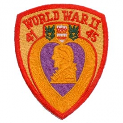 PURPLE HEART W.W.II PATCH  
