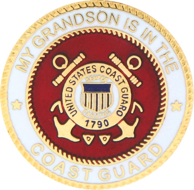 USCG MY GRANDSON PIN  