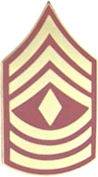 E-8 1ST SERGEANT PIN  